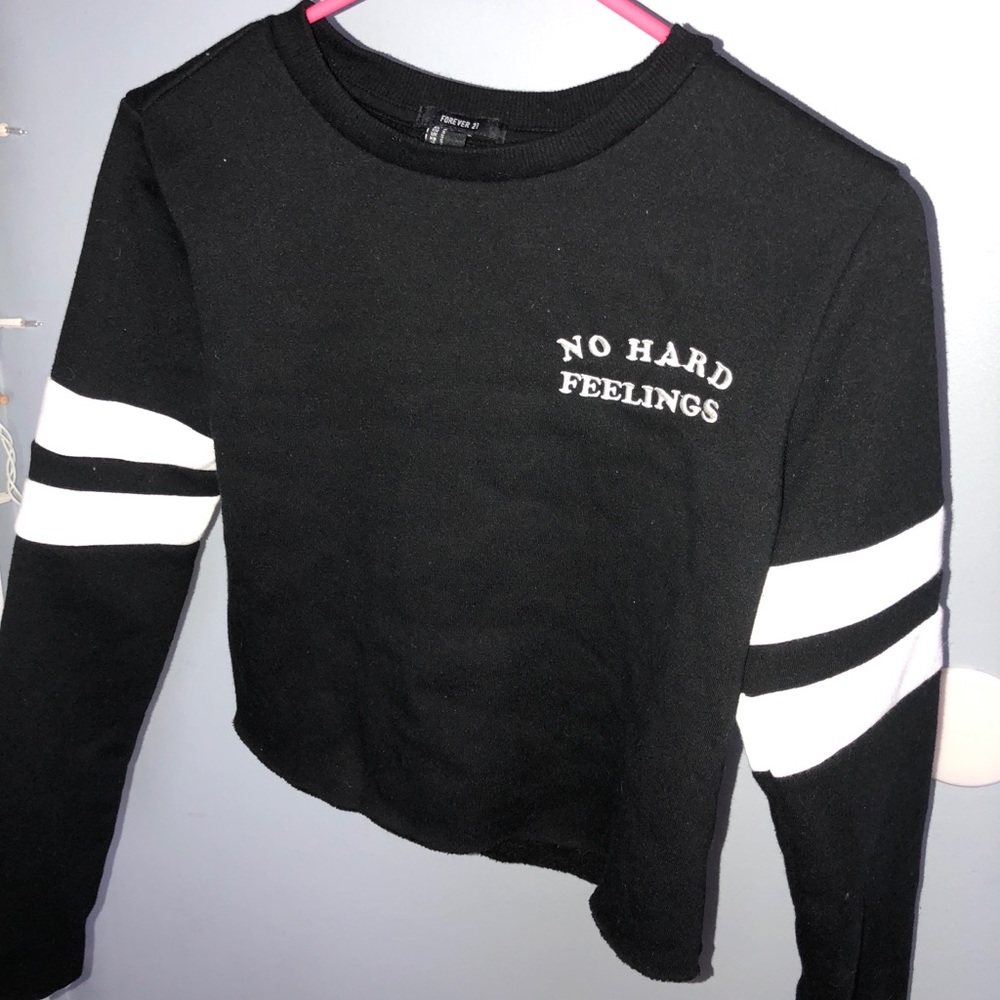 Forever 21 Cropped Long Sleeve